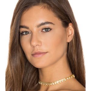 Iris Choker in Gold